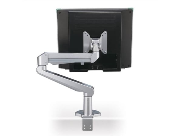 ROLINE LCD Monitor Stand Pneumatic, Desk Clamp, Pivot 2 Joints