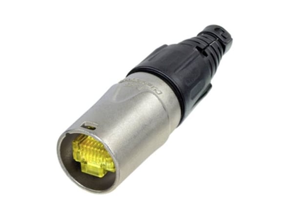 Neutrik NE8MX, RJ 45, Sort, Rustfritt stål, Hankjønn, Rett, Nickel, Polyacetal harpiks, Cat6