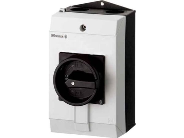 Eaton CI-PKZ0-GRVM 263525 tomt kapsling med vridbrytare (L x B x H) 80 x 97 x 160 mm röd/gul/grå/svart