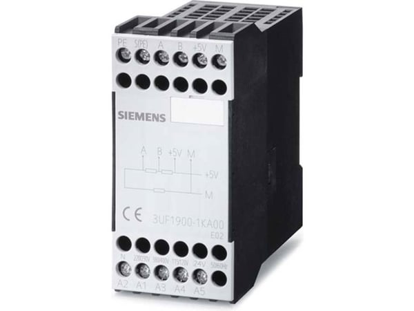 Siemens 3UF19001KA00 3UF1900-1KA00 Busabschlussbaustein 230 V/AC, 54 mm, 102 mm, 112 mm, 278 g, 1 styck