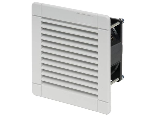 Finder 7F.50.9.024.1020 Tuulettimet kytkentäkaappeihin 24 V/DC 4 W (L x K x S) 114 x 114 x 41 mm 1 kpl 1 kpl