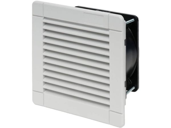 Finder 7F.50.9.024.2055 Tuulettimet kytkentäkaappeihin 24 V/DC 9 W (L x K x S) 150 x 150 x 71 mm 1 kpl 1 kpl