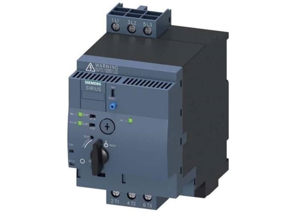 Siemens 3RA6250-1AB34 3RA62501AB34 kääntökäynnistin, moottorin teho 400 V:ssa 0,09 kW, 690 V:n nimellisvirta 0,4 A, 170 mm, 183 mm, 228 mm, 109,5 m...