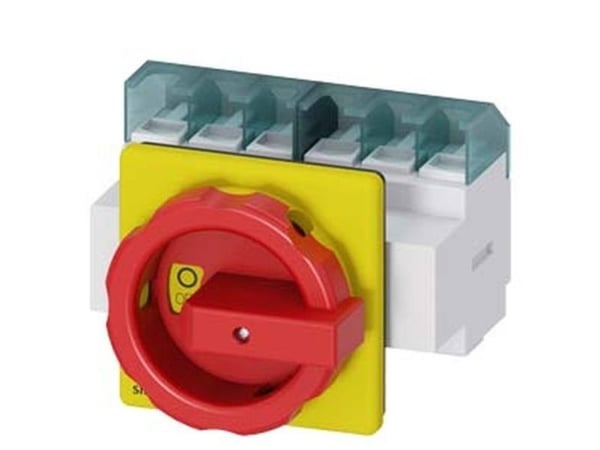 Lastfrånskiljare röd/gul 6-polig 35 mm² 63 A 690 V/AC Siemens 3LD25043VK53