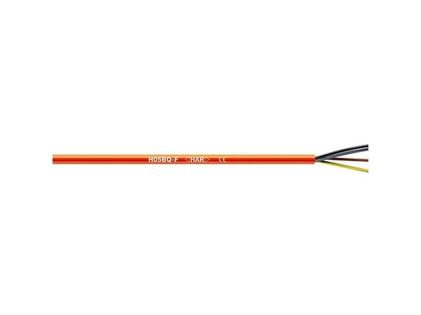 LAPP 13600-100 Tilslutningskabel H05BQ-F 2 x 0.75 mm² Orange 100 m