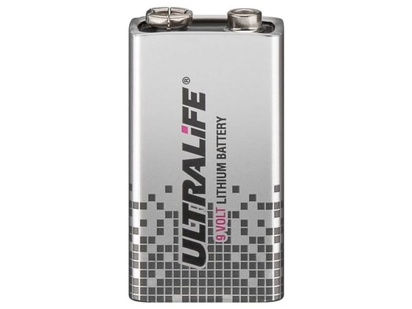 Ultralife U9VL-J-P 6LR61 9 V-blokkiakku Lithium 1200 mAh 9 V 10 kpl