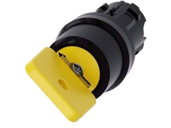 Siemens 3SU10004JF110AA0 3SU1000-4JF11-0AA0 nyckelkontakt 1 x 90° IP66, IP67, IP69/IP69K (1 st)