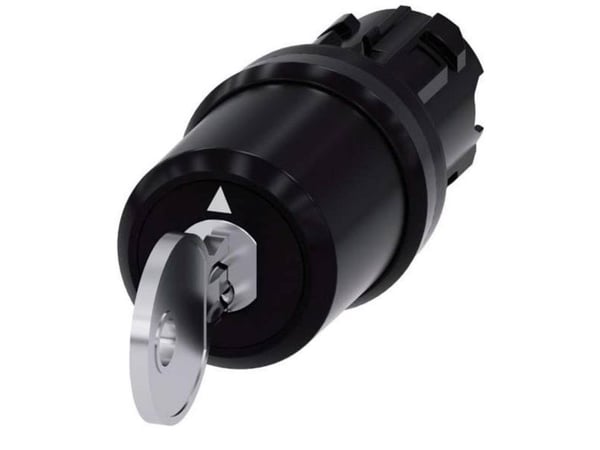Siemens 3SU10005BP310AA0 3SU1000-5BP31-0AA0 Schlüsselschalter 2 x 45 ° IP66, IP67, IP69/IP69K 1 St., IP67, IP69K, 2,23 cm, 50 mm, 100 mm, 50 mm, 132 g