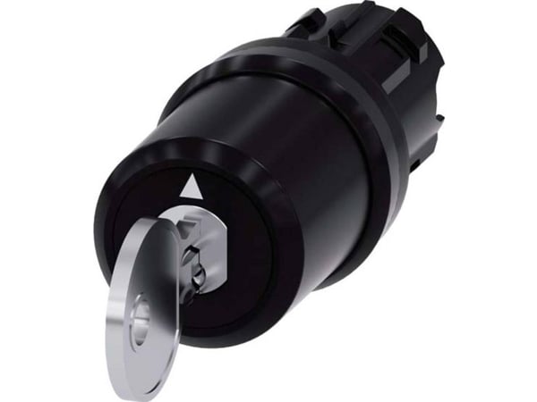 Siemens 3SU10005BP610AA0 3SU1000-5BP61-0AA0 nyckelkontakt 2 x 45° IP66, IP67, IP69/IP69K 1 st