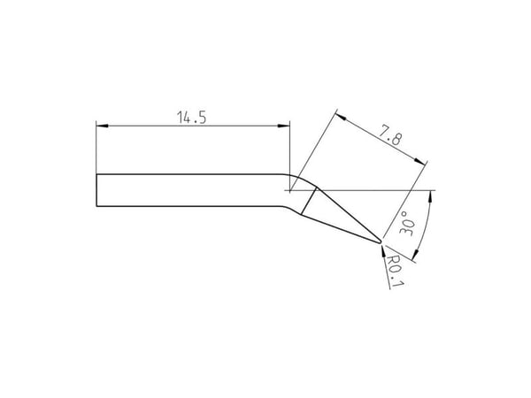Weller RTP 002 C X, Juotoskärki, Weller, WXPP, 40 W, Musta, Ruostumaton teräs, 1 kpl
