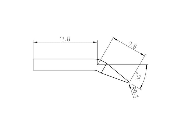 Weller RTP 002 C X MS, Loddespiss, Weller, WXPP MS, 40 W, Sort, Rustfritt stål, 1 stykker