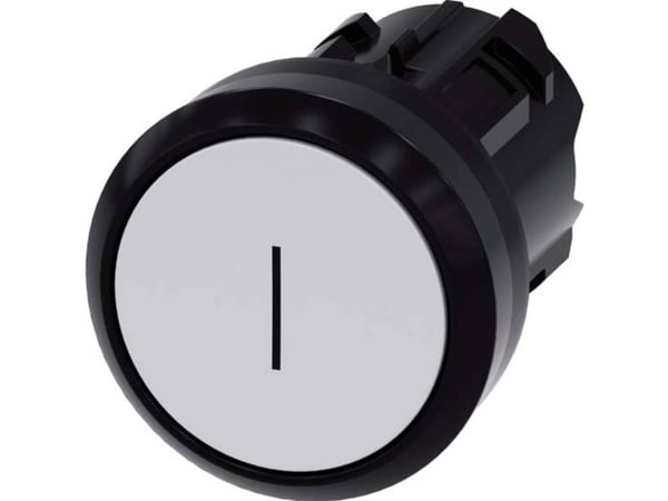 Siemens 3SU10000AB600AC0 tryckknapp (Ø x H) 29,5 mm x 29,5 mm IP66, IP67, IP69/IP69K, 1 st