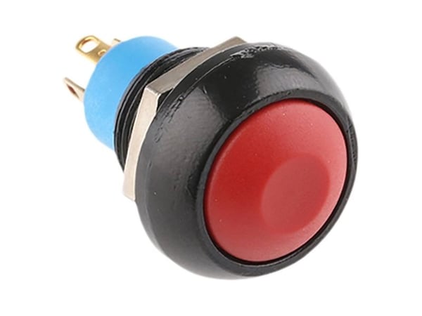 APEM IPR5SAD6 Painike 250 V/AC 0,2 A 1 x On/(On) Kosketus IP67 1 kpl 1 kpl