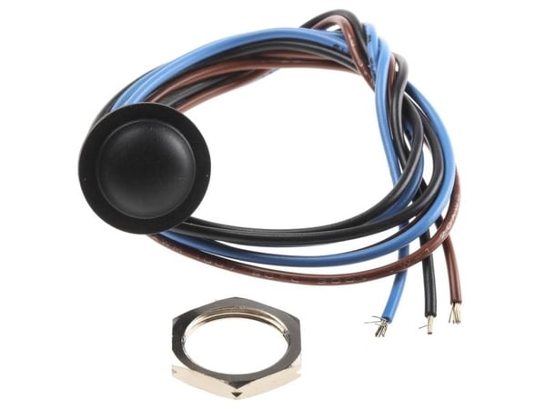APEM IAR5F1200 tryckknapp 24 V/DC 2 A, 1x On/(On), IP67 (front), 1 st