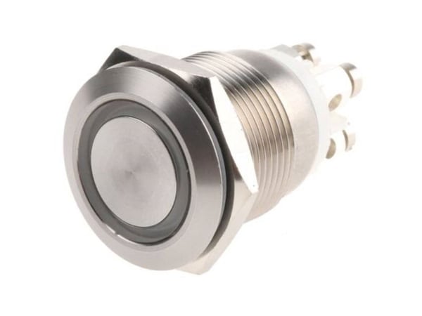 Bulgin Vandal Resistant switch 24 V / 50 mA DC