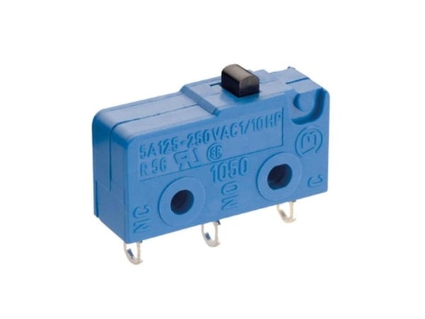 Marquardt 1050.0122 Mikrokontakti 1050.0122 250 V/AC 5 A 1 x Pois/(Päälle) painikkeen pää 1 kpl