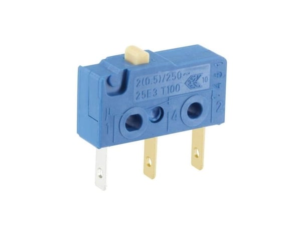 Marquardt 1050.1151 Mikrokontakti 1050.1151 250 V/AC 2 A 1 x On/(On) painikkeen pää 1 kpl
