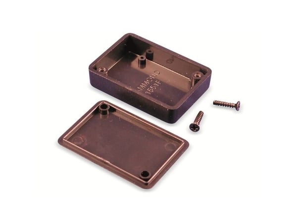 Hammond Electronics 1551FBK euro-kabinet 50 x 35 x 15 ABS svart 1 stk