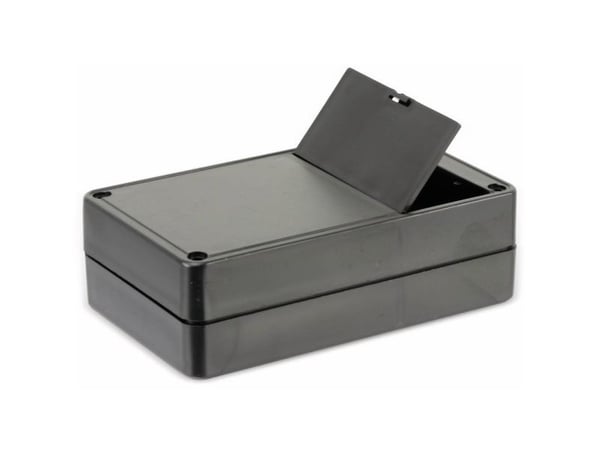 Kemo G02B universal-kabinet 123 x 72 x 39 plast sort 1 stk