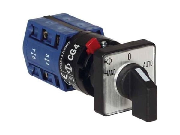 Kraus & Naimer CG4.A211.FS2.F085 Lastafbryder 10 A 2 x 60 ° Grå, Sort 1 stk