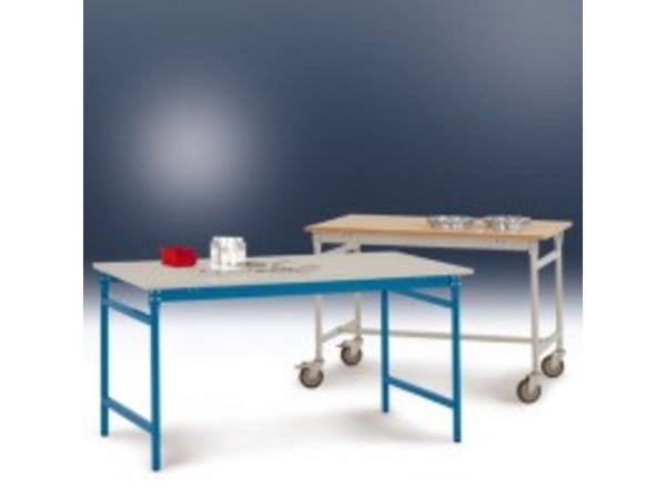 Manuflex BB3031.7035 Arbejdsbord Gråhvid (RAL 7035)