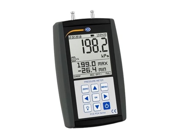 PCE Instruments differenstryckmätare PCE-PDA 1L anslutning (manometer) undersida 1 st