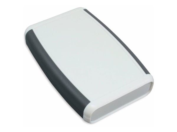 Hammond Electronics 1553BGYBAT Hånd-kaappi 117 x 79 x 24 ABS Gråhvid (RAL 7035) 1 kpl 1 stk