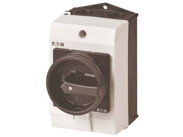 Eaton T0-3-15683/I1/SVB-SW, Kiertokytkin, 3P, Musta, Valkoinen, IP65, 50-60 Hz, 20 A