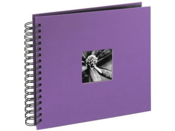 Hama 4007249948762, Lilac, 100 ark, Spiralbinding, 10 x 15, Svart, 280 mm