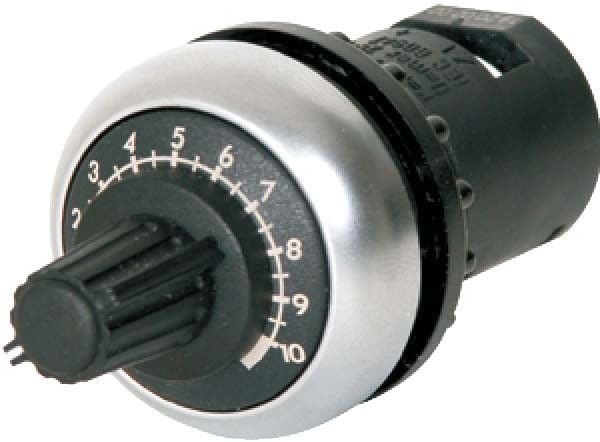 Eaton Potentiometer 470kOhm 0.5W 22mm IP66 M22-R470K (229494)