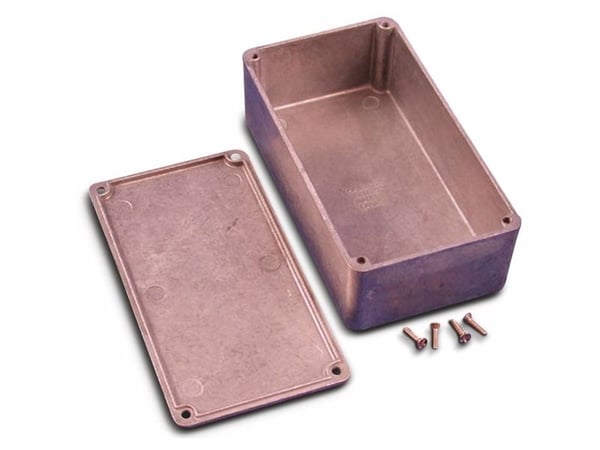 Hammond Electronics 1590P1 universalkapsling 153 x 82 x 50 aluminium gjuten aluminium 1 st
