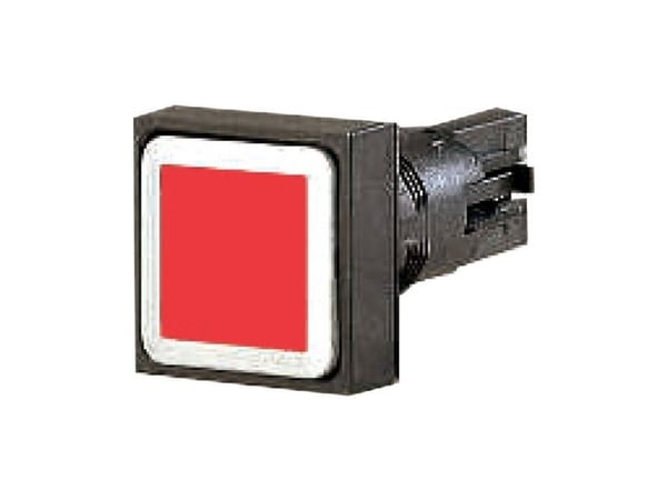 Eaton Q25DR-RT, Painikekytkin, Musta, Punainen, IP65, 25 mm, 50 mm, 25 mm
