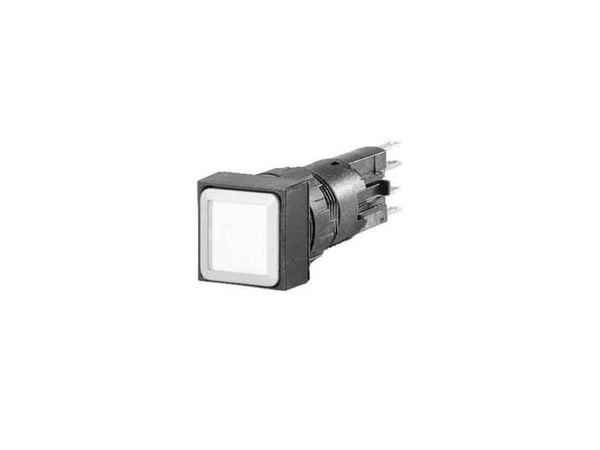 Eaton Q18LT-GN/WB, Tryckknappsbrytare, Svart, Grön, IP65, 18 mm, 60 mm, 18 mm