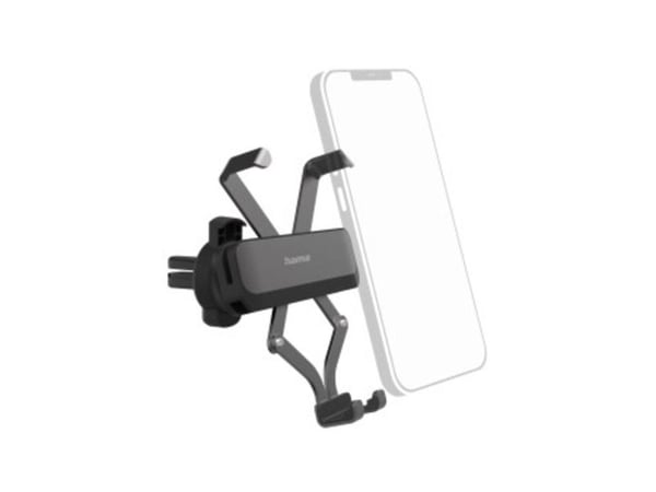 Hama Gravity Pro, Mobiltelefon/smarttelefon, Passiv holder, Bil, Svart