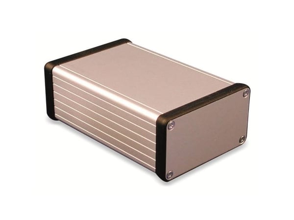 Hammond Electronics 1455K1201 profilkabinett 120 x 78 x 43 aluminium, 1 stk