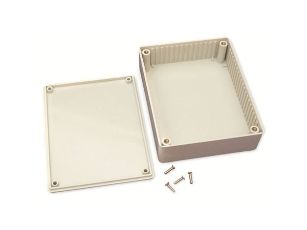 Hammond Electronics 1591GGY Euro-kabinet 121 x 94 x 34 ABS grå/hvit (RAL 7035) 1 stk