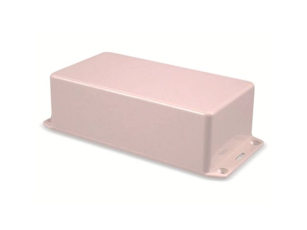Hammond Electronics 1591DFLGY universalkabinett 160 x 80 x 50 ABS grå/hvit (RAL 7035), 1 stk