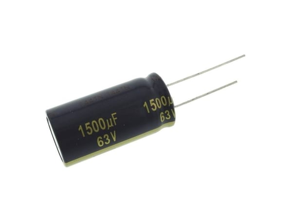 Panasonic Elektrolytkondensator med radial ledning 7,5 mm 1500 µF 63 V 20 % (Ø) 18 mm 1 stk