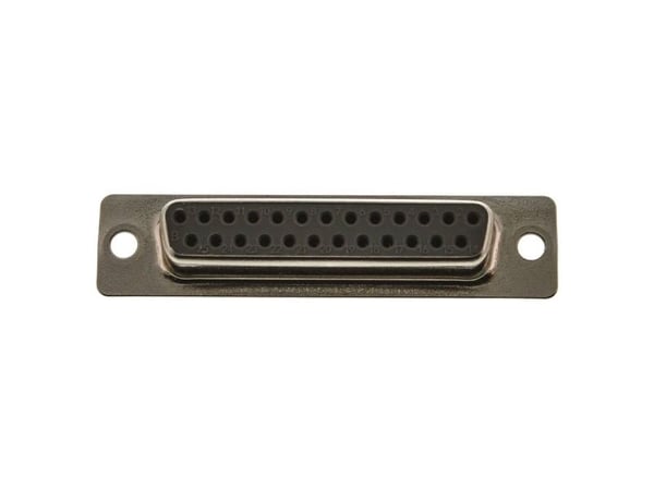 Harting D-SUB sokkelrad 180° pol: 25 loddehylser 09 67 225 4715 1 stk (09 67 225 4715)