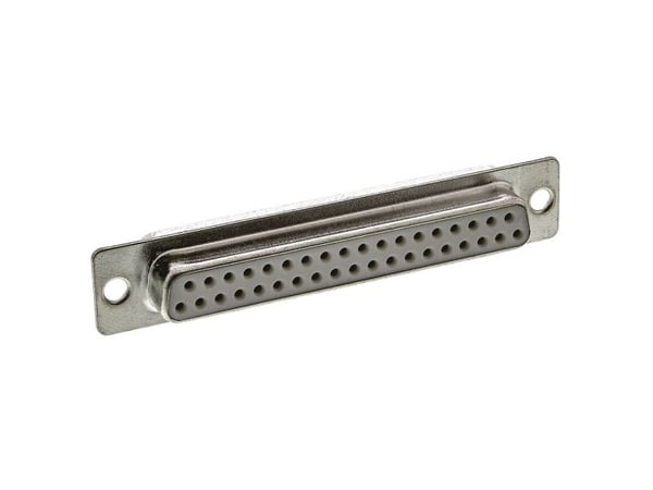 Harting D-SUB sokkelrekke 180° poltall: 37 loddekolbe 09 67 237 4715, 1 stk (09 67 237 4715)