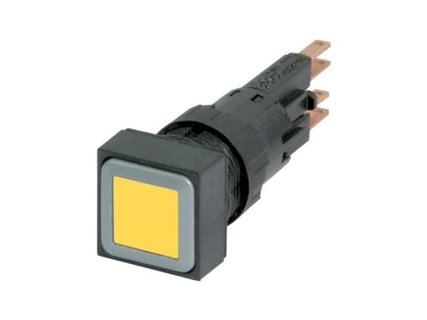 Eaton tryckknapp gul Q25LTR-GE 1 st (086784)