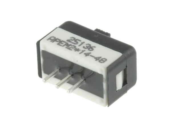 APEM 25136N090 25136NAH skjutomkopplare 25136NAH 1x on/on 250 Vac 2 A