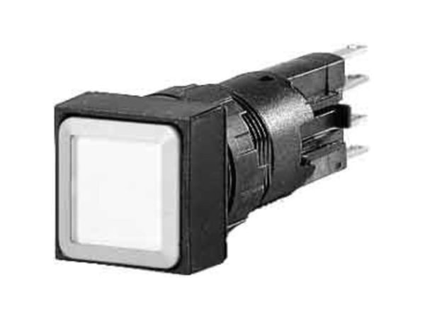 Eaton Q18LTR-GN/WB, Painikekytkin, Musta, Vihreä, IP65, 18 mm, 60 mm, 18 mm