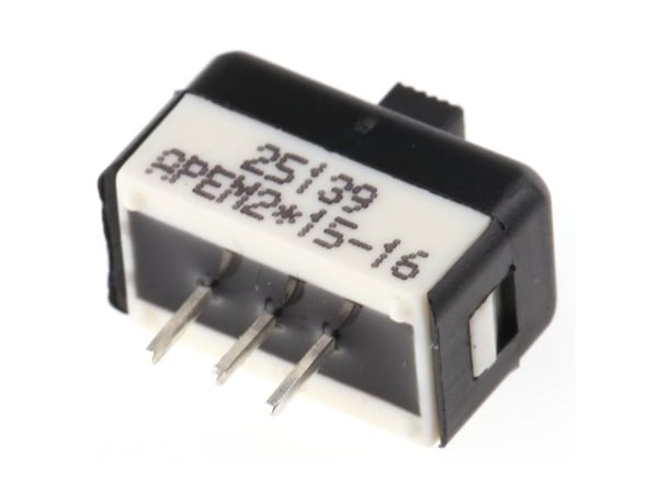 APEM 25139N090 25139NAH skjutomkopplare 25139NAH 1 x on/off/on 250 Vac 2 A