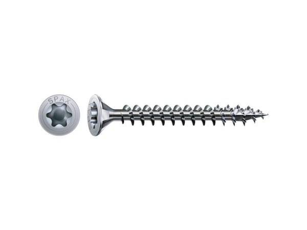 SPAX universalskruv T20 försänkt WIROX 4 mm x 25 mm, 1.000 st (1191010400255)