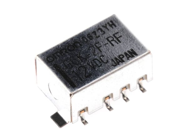 Omron G6K-2F-RF-DC12 SMD-relé 12 V/DC 1 A, 2 x brytere, 1 stk