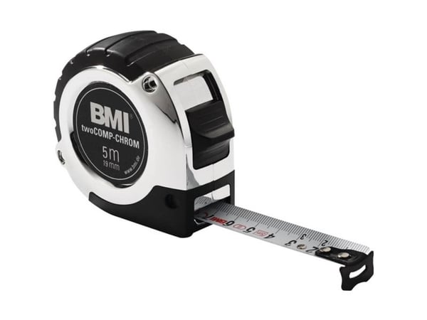 BMI twoCOMP 475241221 Målebånd 2 m Stål