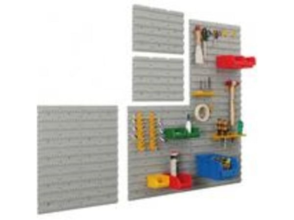Allit 457090 kontinuerlig vegg for stabilbokser sort (1 stk.)