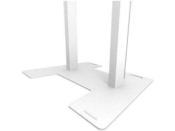 Neomounts AFP-875WH solid gulvplate for WL55/FL55-875WH1, 60 cm, stål, svart