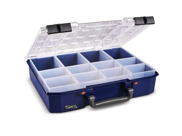 raaco CarryLite 80 4x8-12 Sortimentetui Antall rom: 12 1 stk.